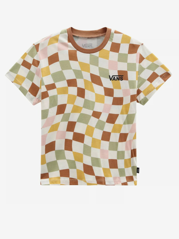 Vans Checker Print Tričko detské