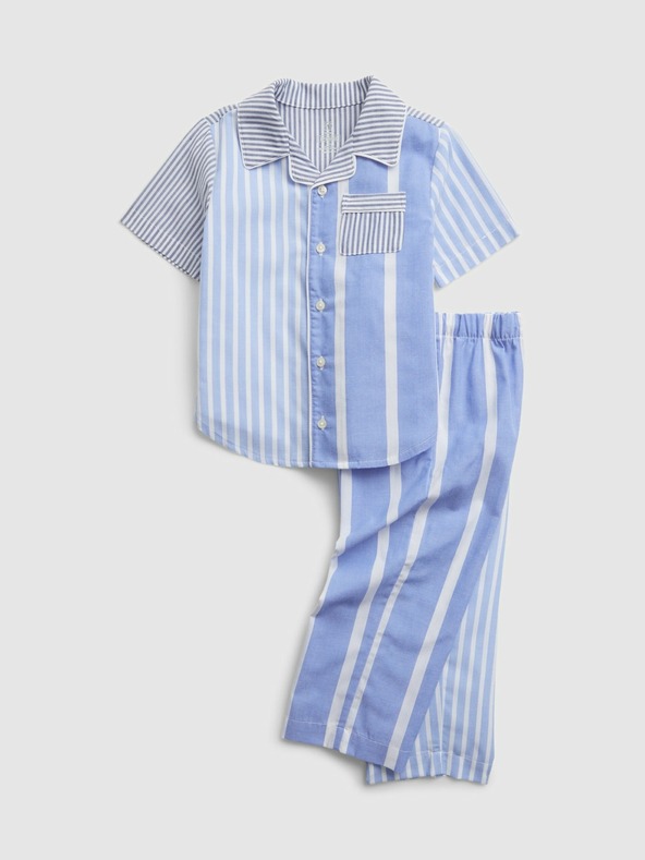 GAP Baby pruhované pyžamo GAP