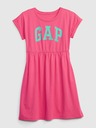 GAP Detské šaty s logom GAP