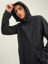 Jack & Jones Čierna ľahká bunda Jack & Jones Marvin na zips s kapucňou