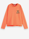 Scotch & Soda Oranžová dámska mikina Scotch & Soda