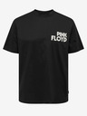 ONLY & SONS Čierne pánske tričko s krátkym rukávom ONLY & SONS Pink Floyd