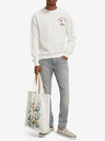 Scotch & Soda Šedé pánske slim fit džínsy Scotch & Soda