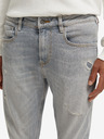 Scotch & Soda Šedé pánske slim fit džínsy Scotch & Soda