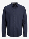 Jack & Jones Tmavomodrá pánska košeľa Jack & Jones Label