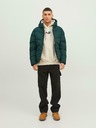 Jack & Jones Petrol pánska prešívaná zimná bunda Jack & Jones Vester