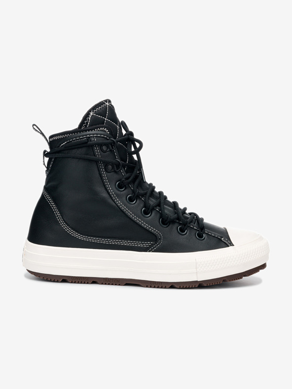 Converse Čierne pánske členkové kožené tenisky Converse Chuck Taylor All Star Utility All Terrain
