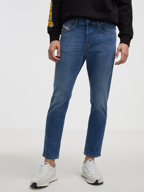 Diesel Modré pánske slim fit džínsy Diesel