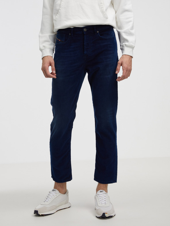Diesel Tmavomodré pánske džínsy skinny fit Diesel