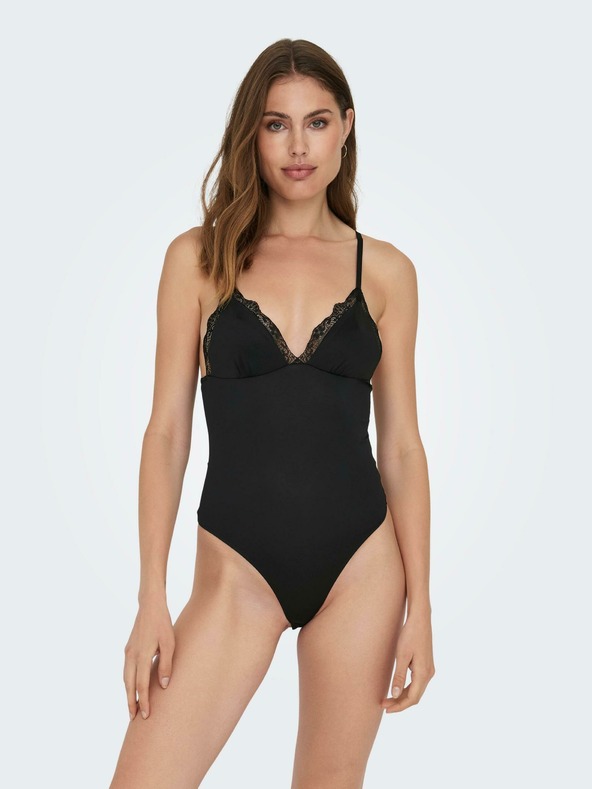 ONLY Čierne dámske body ONLY Valerie