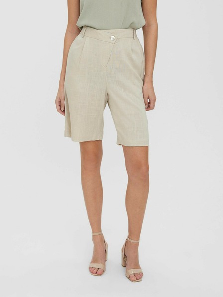 Vero Moda Béžové šortky VERO MODA Josie