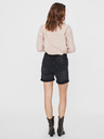 Vero Moda Čierne džínsové šortky VERO MODA Joana