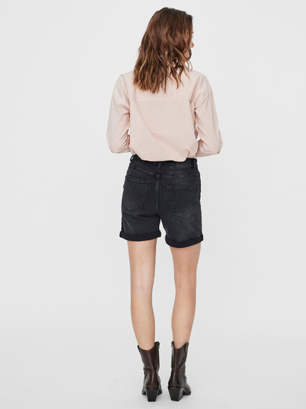 Vero Moda Čierne džínsové šortky VERO MODA Joana