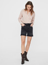 Vero Moda Čierne džínsové šortky VERO MODA Joana