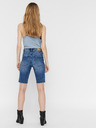Vero Moda Modré džínsové šortky VERO MODA Loa