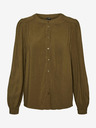 Vero Moda Khaki blúzka VERO MODA Nads