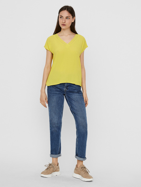 Vero Moda Žltá blúzka VERO MODA Zakynthos