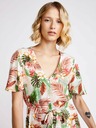 Vero Moda Krémové kvetinové šaty VERO MODA Simply