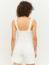 TALLY WEiJL Biely crop top s výstrihom TALLY WEiJL
