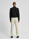 SELECTED Krémové chino nohavice Selected Homme Miles