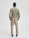 SELECTED Béžové chino nohavice Selected Homme