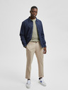 SELECTED Béžové chino nohavice Selected Homme