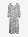 Vero Moda Čiernobiele vzorované maxi šaty VERO MODA Peace