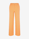 Tom Tailor Oranžové dámske nohavice so širokými nohavicami Tom Tailor