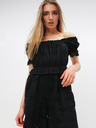 Miss Selfridge Miss Selfridge Čierny overal s madeirou
