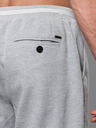 Ombre Clothing Svetlošedé pánske šortky Ombre Clothing