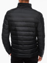 Ombre Clothing Pánska zimná bunda C445 - čierna