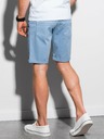 Ombre Clothing Svetlomodré pánske voľnočasové šortky Ombre Clothing W303