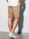 Ombre Clothing Béžové pánske ležérne šortky Ombre Clothing W303