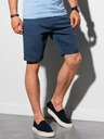 Ombre Clothing Modré pánske ležérne šortky Ombre Clothing W303