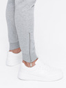 Ombre Clothing Svetlošedé pánske tepláky Ombre Clothing