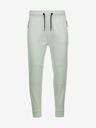 Ombre Clothing Svetlozelená pánska základná tepláková súprava Ombre Clothing