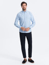 Ombre Clothing Svetlomodré pánske tričko Ombre Oblečenie