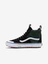 Vans Zeleno-čierne pánske členkové tenisky so semišovými detailmi VANS SK8-Hi