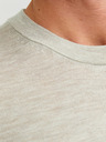 Jack & Jones Béžový pánsky vlnený sveter Jack & Jones Mark