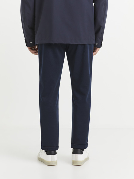 Celio Tmavomodré pánske tepláky Celio