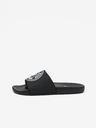Versace Jeans Couture Čierne pánske šľapky Versace Jeans Couture Fondo Slide