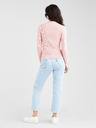 Levi's® Svetloružový dámsky sveter Levi's® Crew Rib