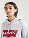 Levi's® Svetlošedá dámska mikina Levi's® s kapucňou