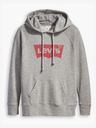 Levi's® Svetlošedá dámska mikina Levi's® s kapucňou