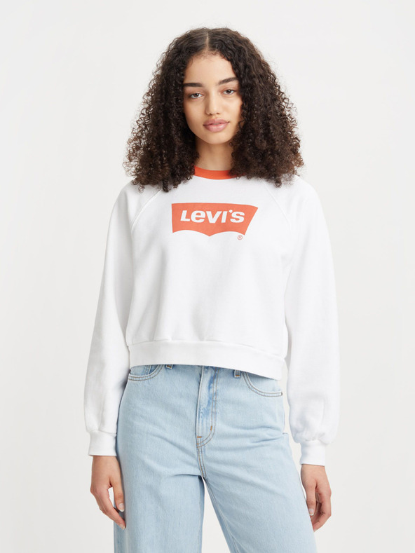 Levi's® Biela dámska mikina Levi's® Vintage