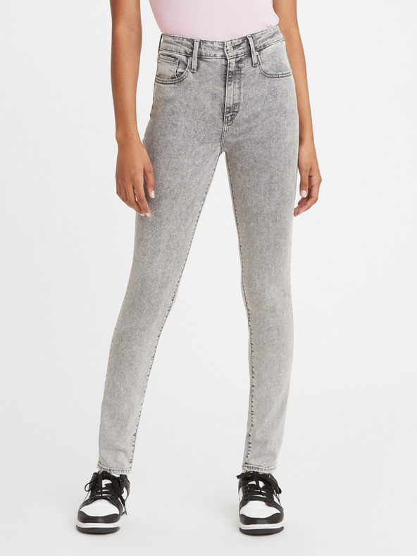 Levi's® Šedé dámske džínsy Levi's® skinny fit