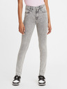 Levi's® Šedé dámske džínsy Levi's® skinny fit