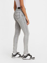 Levi's® Šedé dámske džínsy Levi's® skinny fit