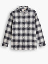 Levi's® Bielo-čierna pánska kockovaná košeľa Levi's® Jackson Worker