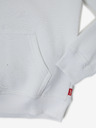 Levi's® Biela dievčenská mikina Levi's® s kapucňou